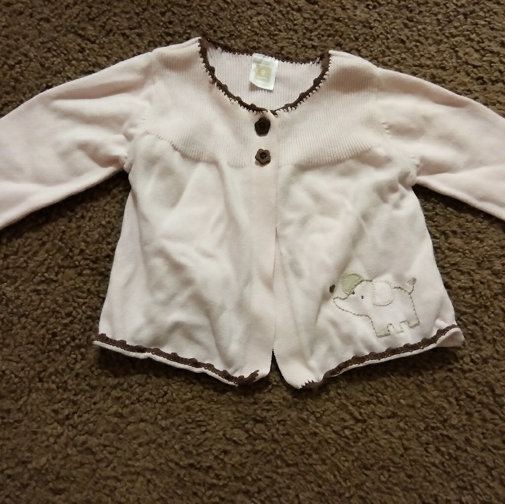 Carter's 9 month pink sweater